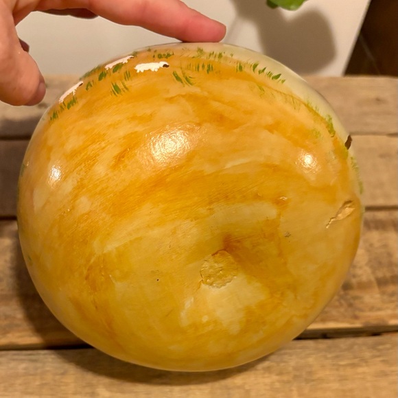 ⭐️GORGEOUS Hand Painted Nativity Scene Gourd - all around print⭐️ - Picture 5 of 8